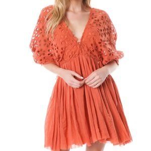 Free People Bella Note Mini Dress